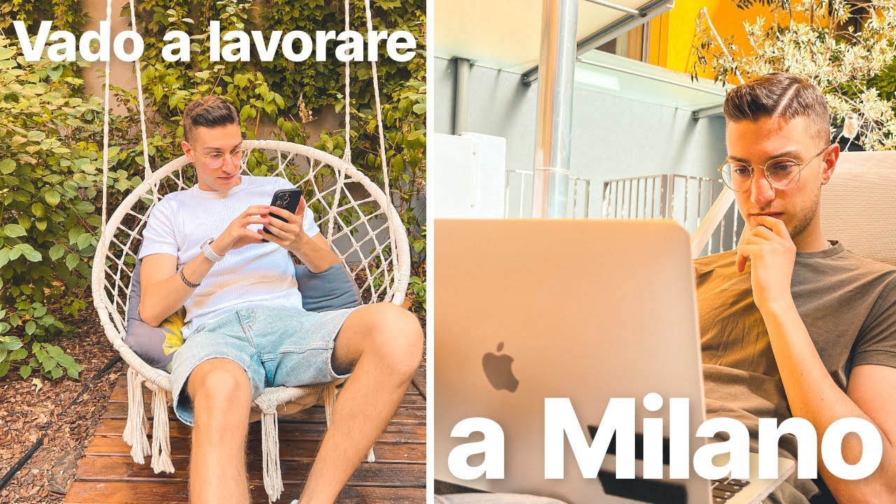 VADO A LAVORARE A MILANO! - Produttività in viaggio - Tour della stanza, Milano e crolli...