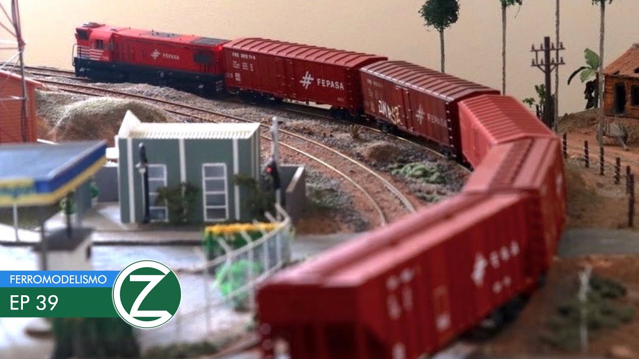 Cargueiro #Fepasa na Maquete do Júnior Souza | Ferromodelismo Ep. 39