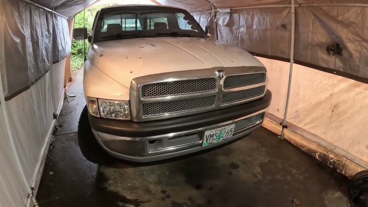 Модернизация фар Dodge 2-го поколения и замена верхней накладки переднего бампера Dodge Ram 2-го ...