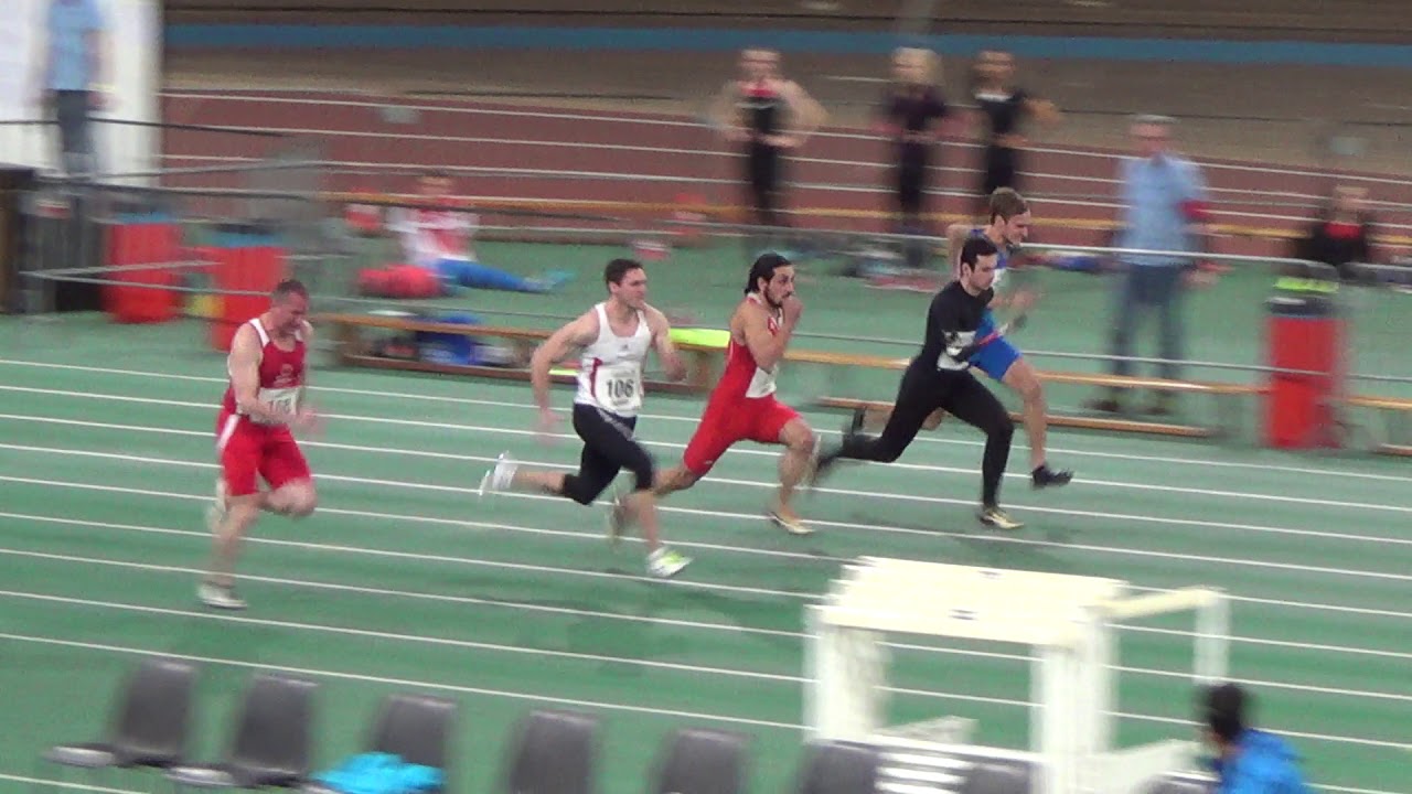 ASV&Ouml; Vienna Indoor Gala 2018 -  60m M&auml;nner B-Finale