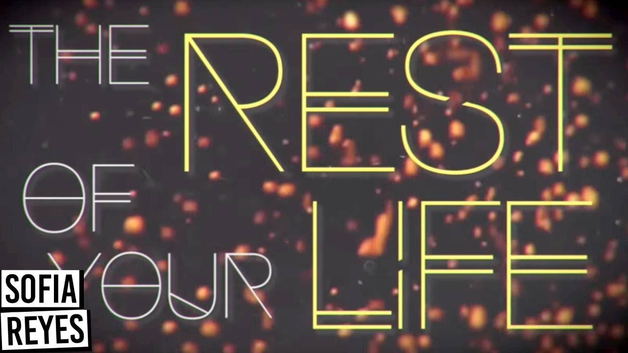 Sofia Reyes - Conmigo (Rest of Your Life) [Official Lyric Video]