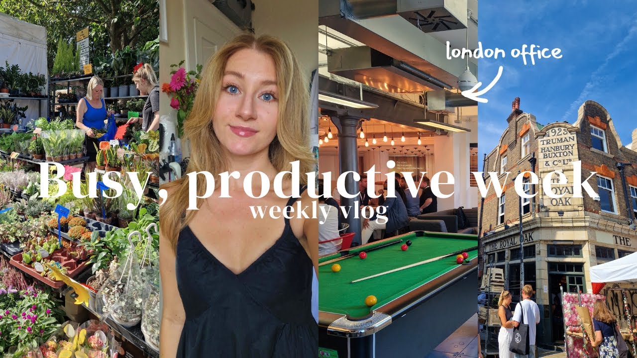 PRODUCTIVE WEEK & GRADUATE FUN | weekly vlog