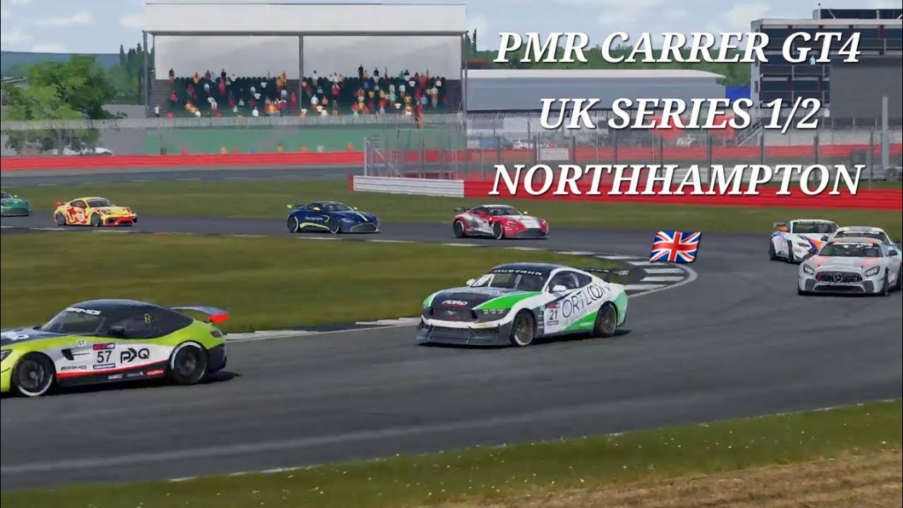 PMR CARRER GT4 UK SERIES 1/2 NORTHHAMPTON 🇬🇧