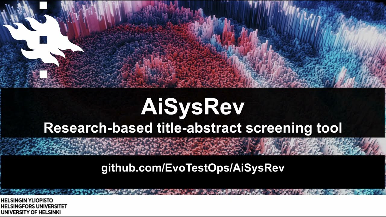 AISysRev - LLM-based Tool for Title-abstract Screening (old)