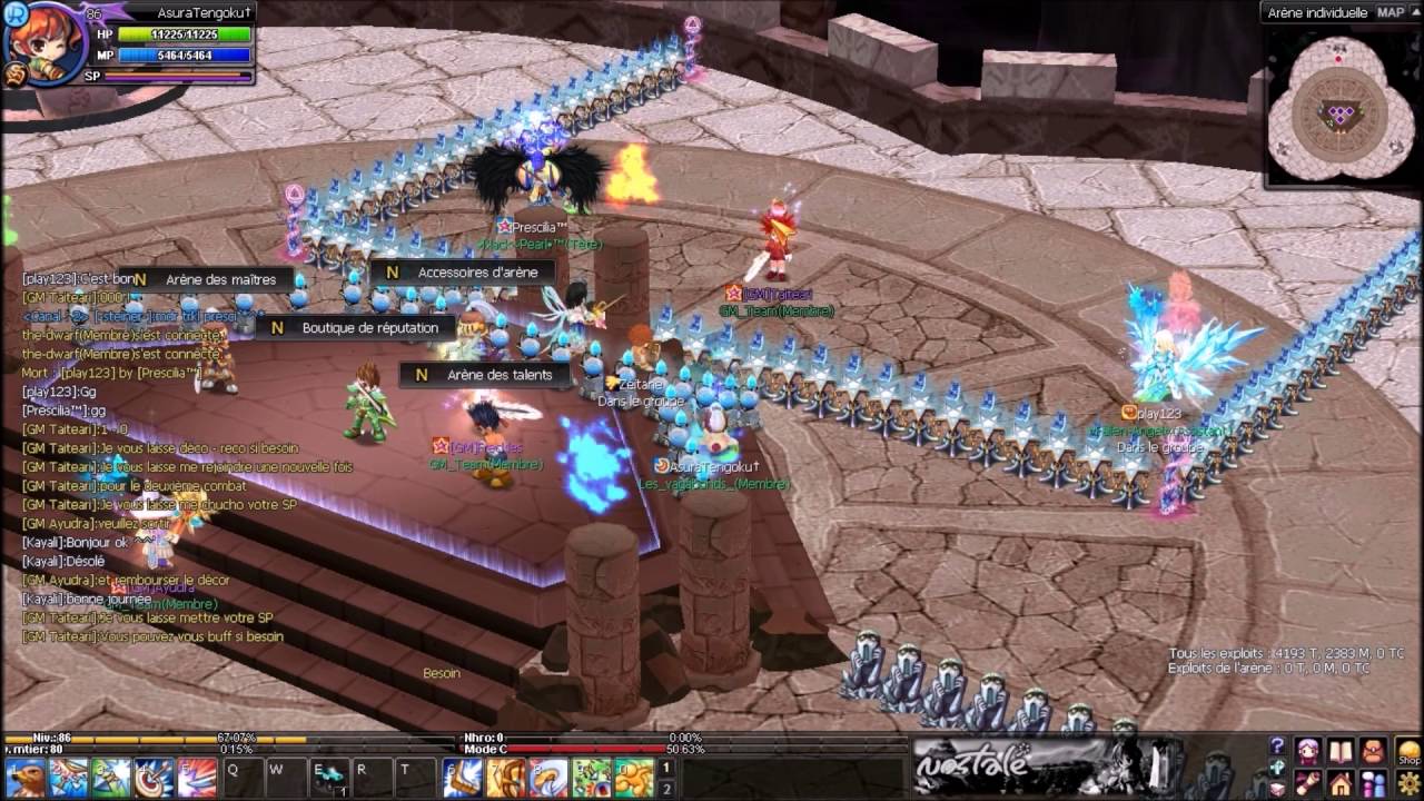 NosTale LCN 77-87 2016 serveur 3 c'est d'l'a merde