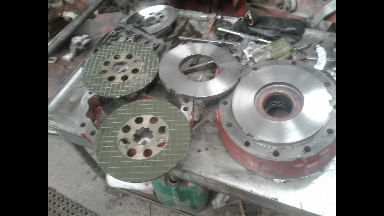 resurfacing IH 956xl brake cast parts