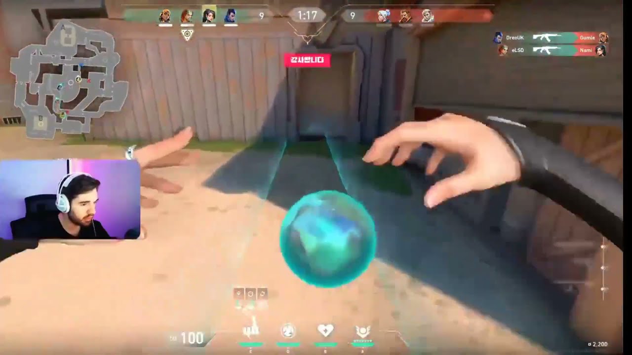 FlowAscending shows OP Sage wall on new map (Breeze)