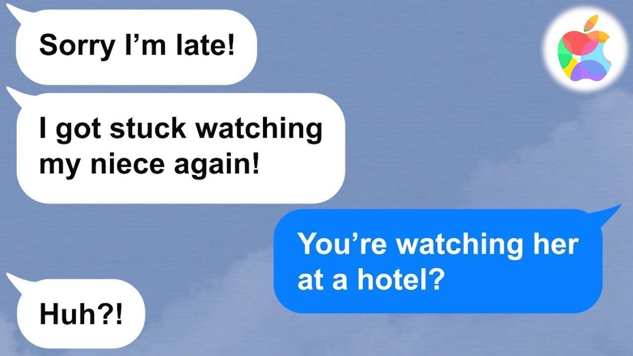 【Apple】Husband lies about watching his niece to cover up having an affair  Jumbo