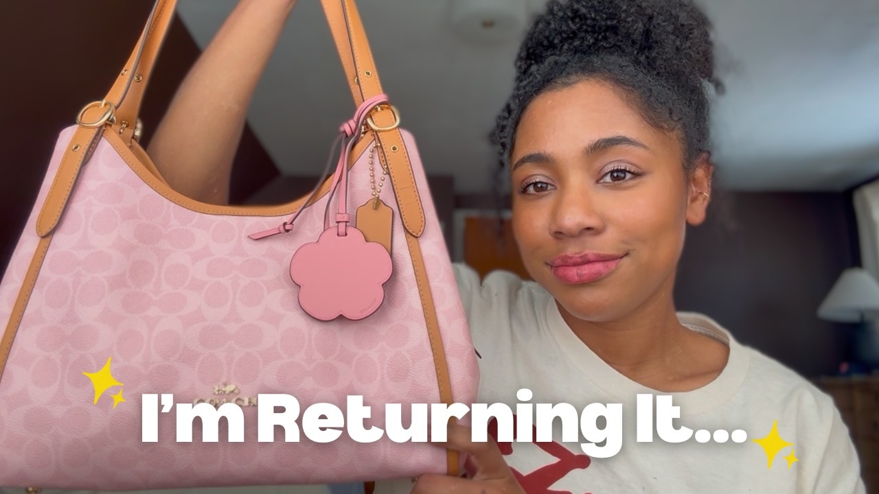 Coach Feb 25th Powder Pink Review 🌸 Why I'm Returning This Bag ❌