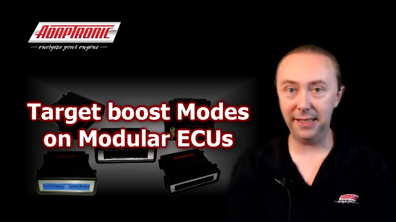 Adaptronic - Target Boost Mode Comparison on Modular ECUs
