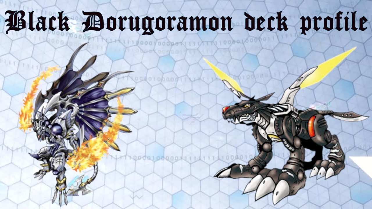 Black Dorugoramon deck profile April 2022