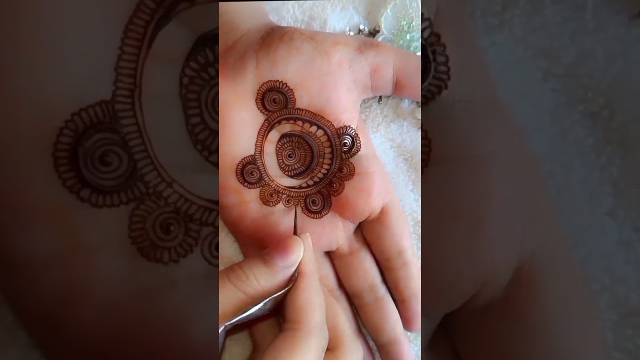 Beautiful Gol Tikki Mehndi Design 2026 is live 