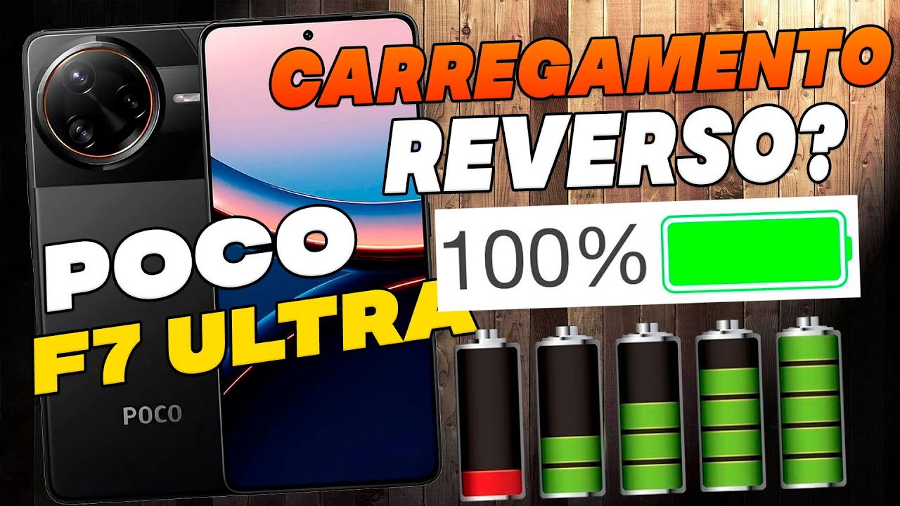Xiaomi Poco F7 Ultra Tem Carregamento Reverso?