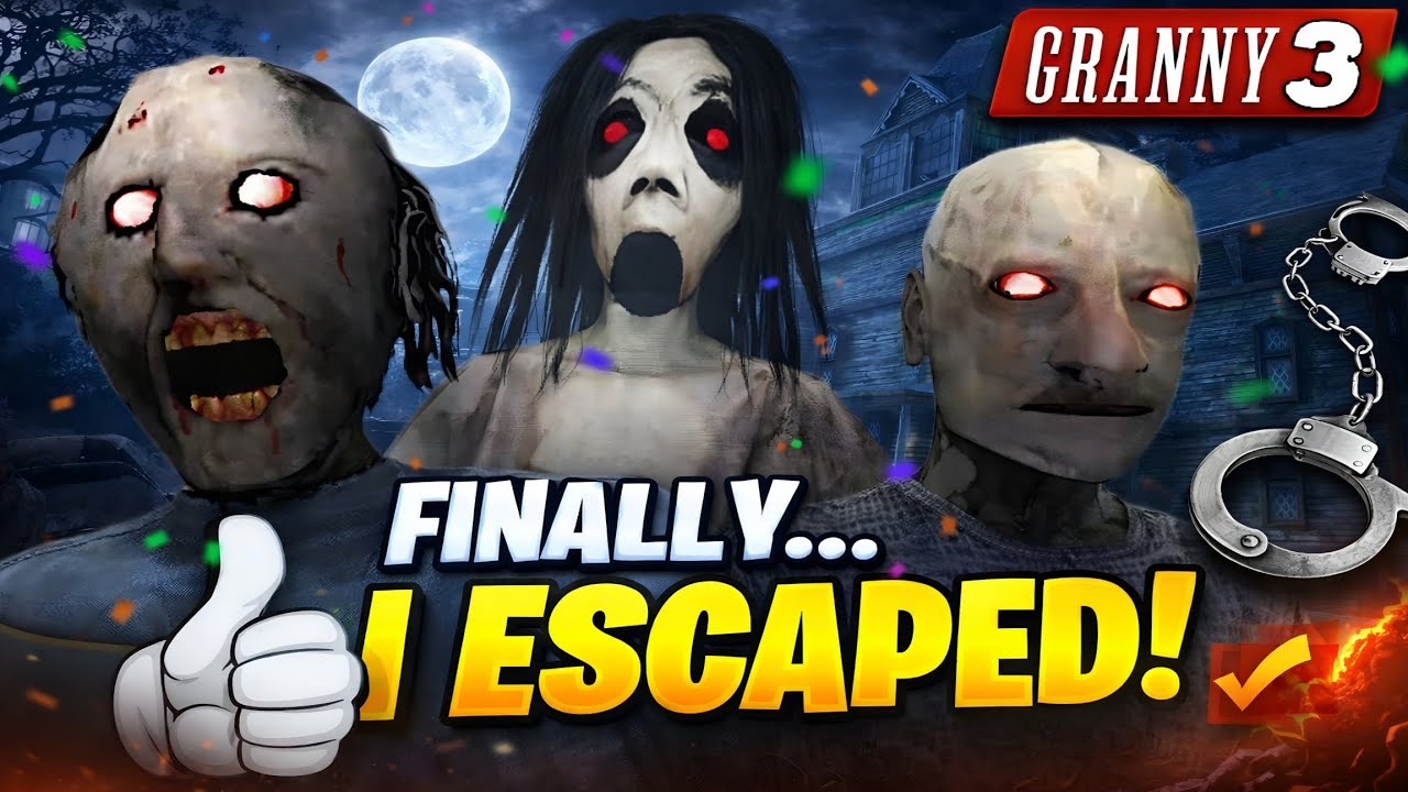 I ESCAPED GRANNY 3 HOUSE! 🏃‍♂️💀 