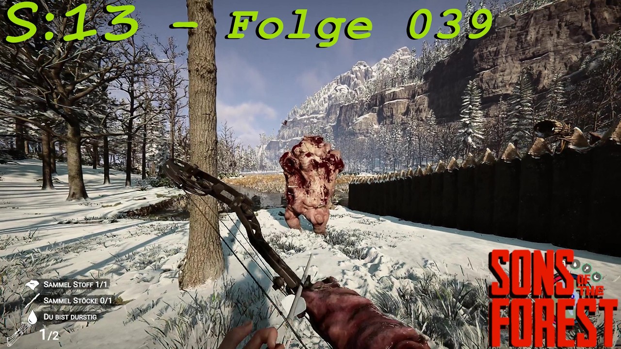 Wieviele Pfeile schluckt der Kerl ❓ Unglaubliche Widerstandskraft | S13-F039 | Sons of the Forest