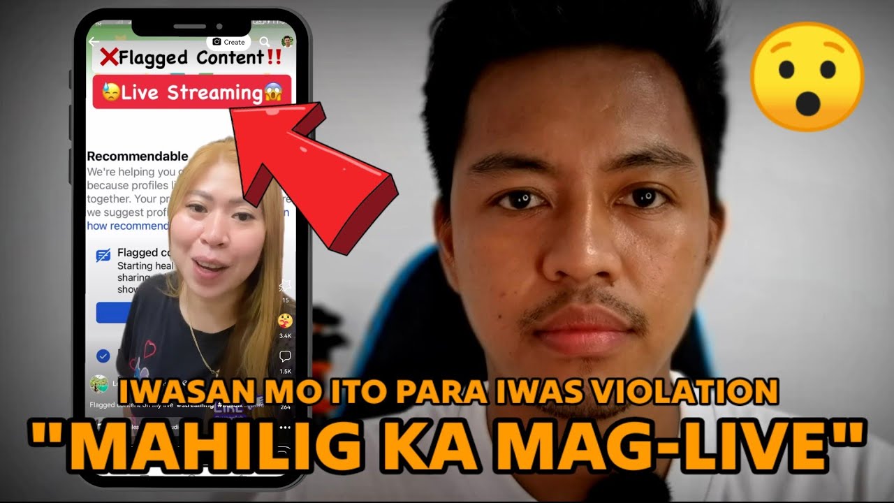 🤔 Pwede tayo Flagged Content sa LIVE? 🤔 #facebookreels #notrecommendable #violations #restrictions