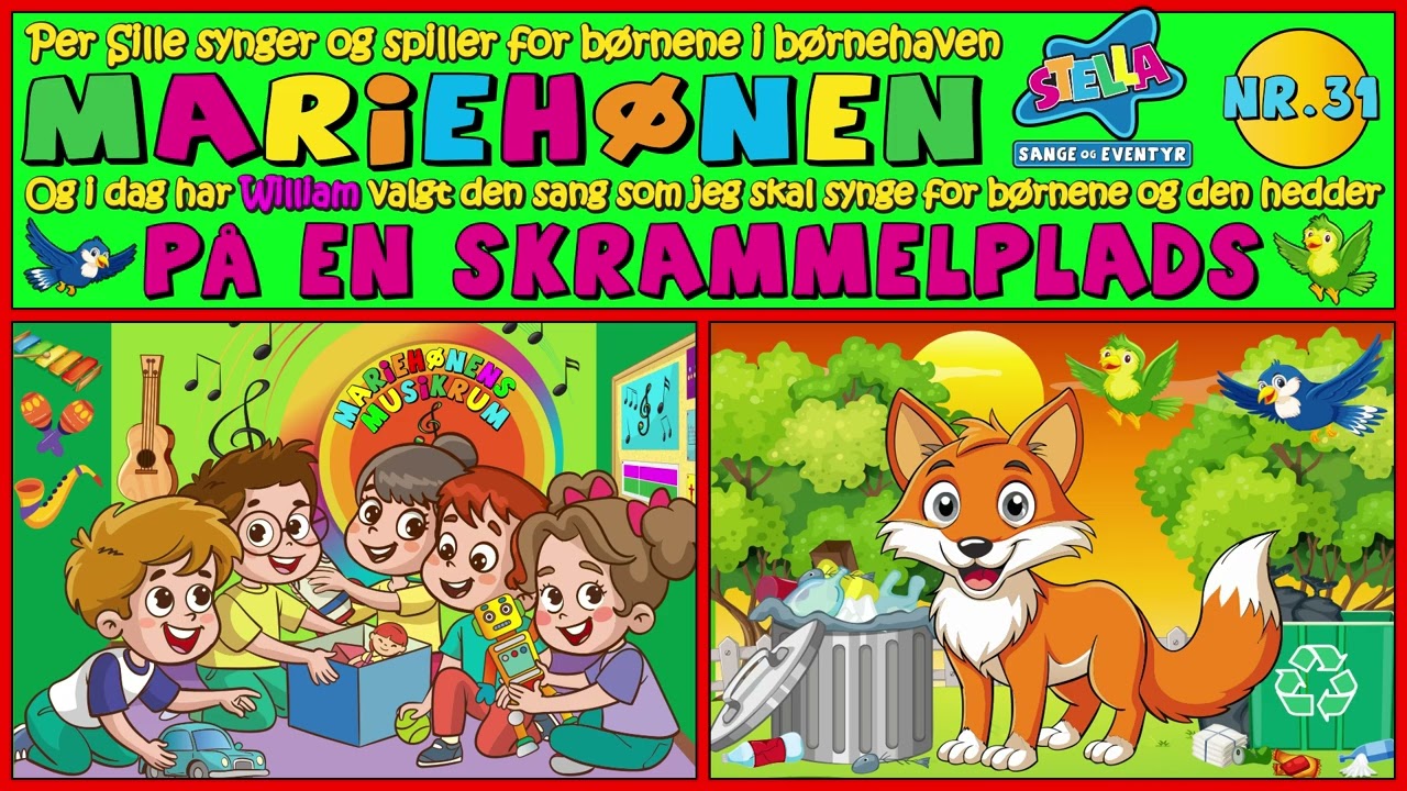 Per Sille synger - På en skrammelplads