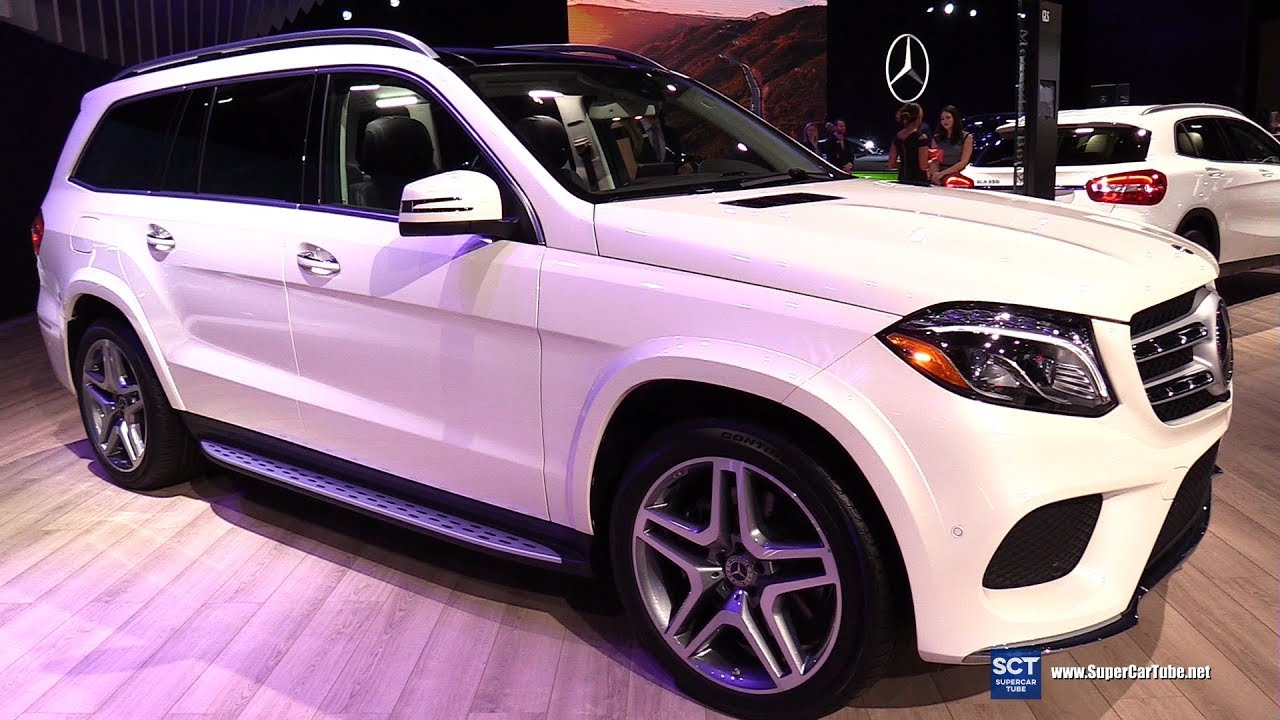 2019 Mercedes Benz GLS Class GLS 550 4Matic - Exterior Interior Walkaround - 2018 LA Auto Show
