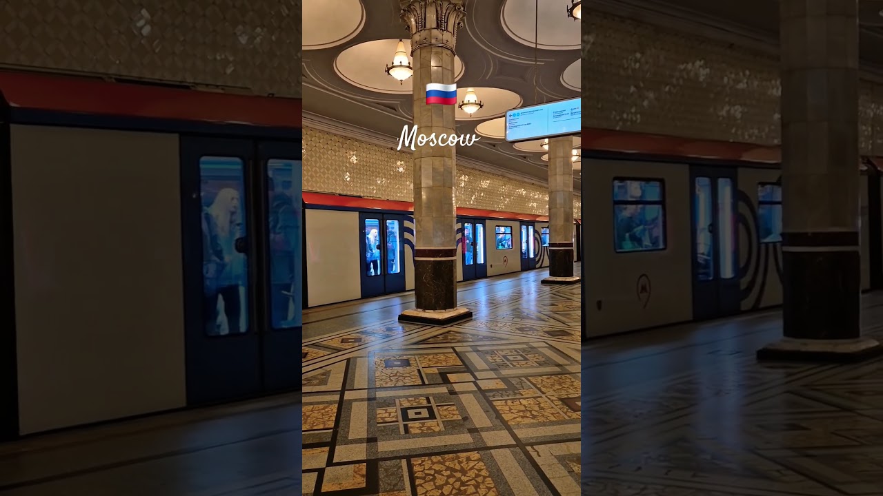 Московское метро. Moscow metro. #russia #moscow #metro #train #метро #россия #москва  #поезд #art