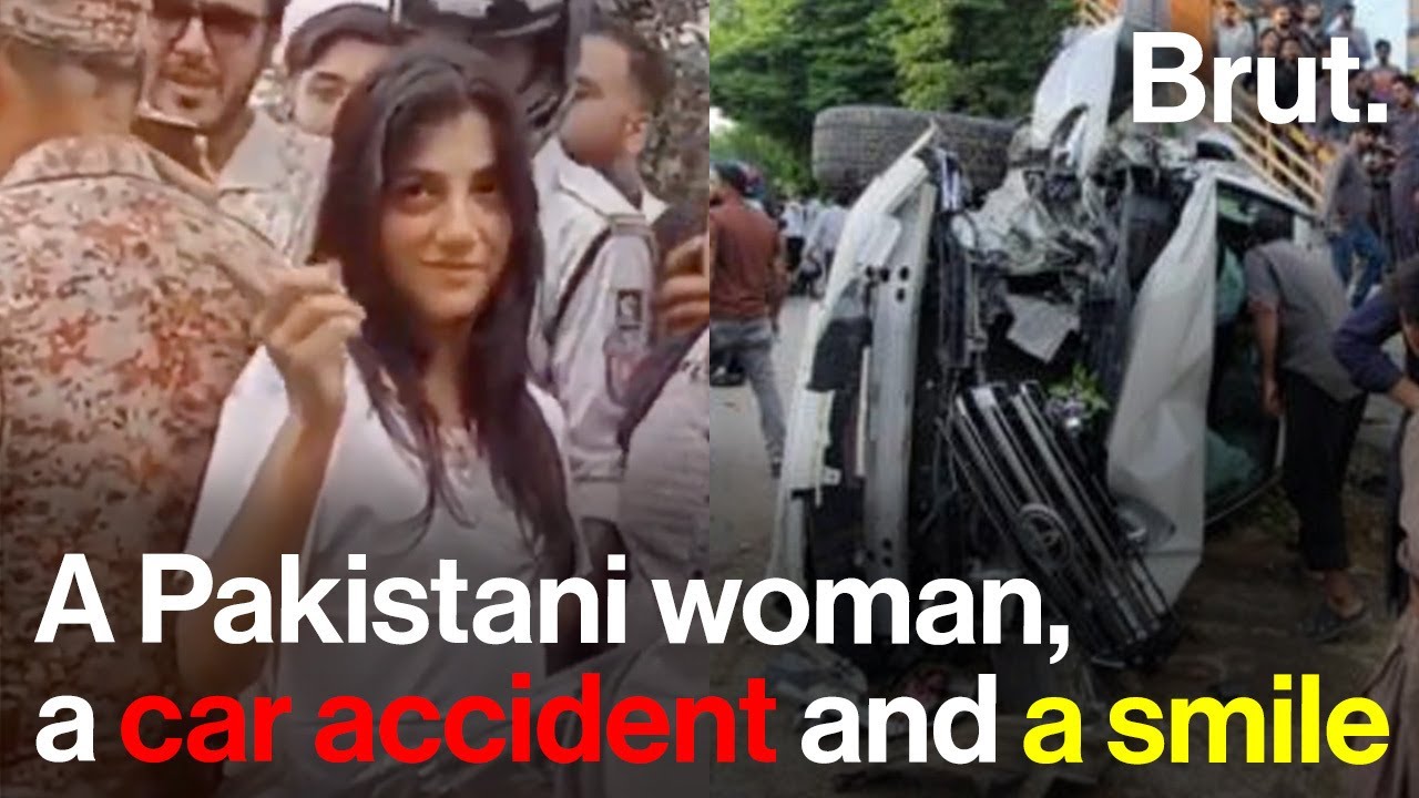 A Pakistani woman, a car accident and a smile