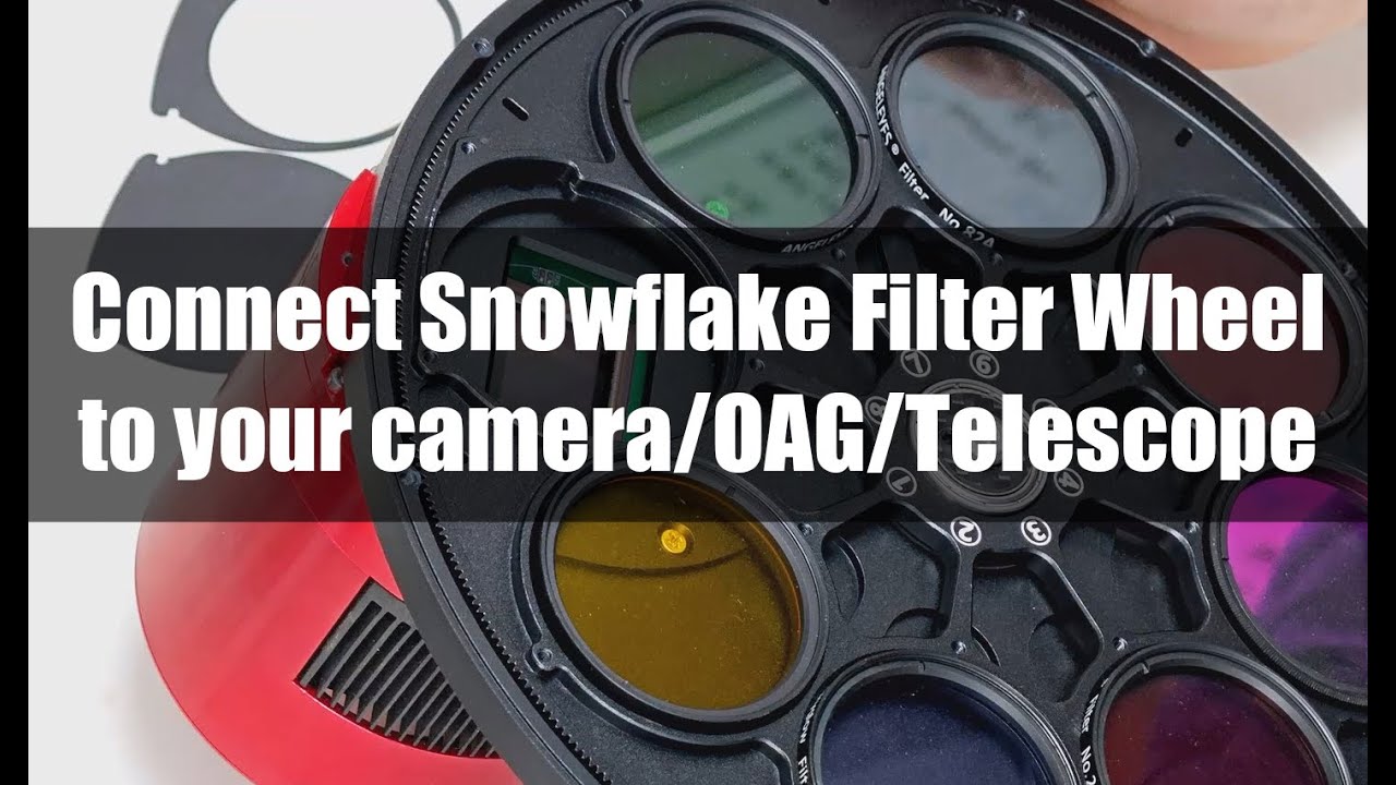 Only 14mm thick, how to connect Wanderer Snowflake Filter Wheel to your camera and OAG(Telescope) ?