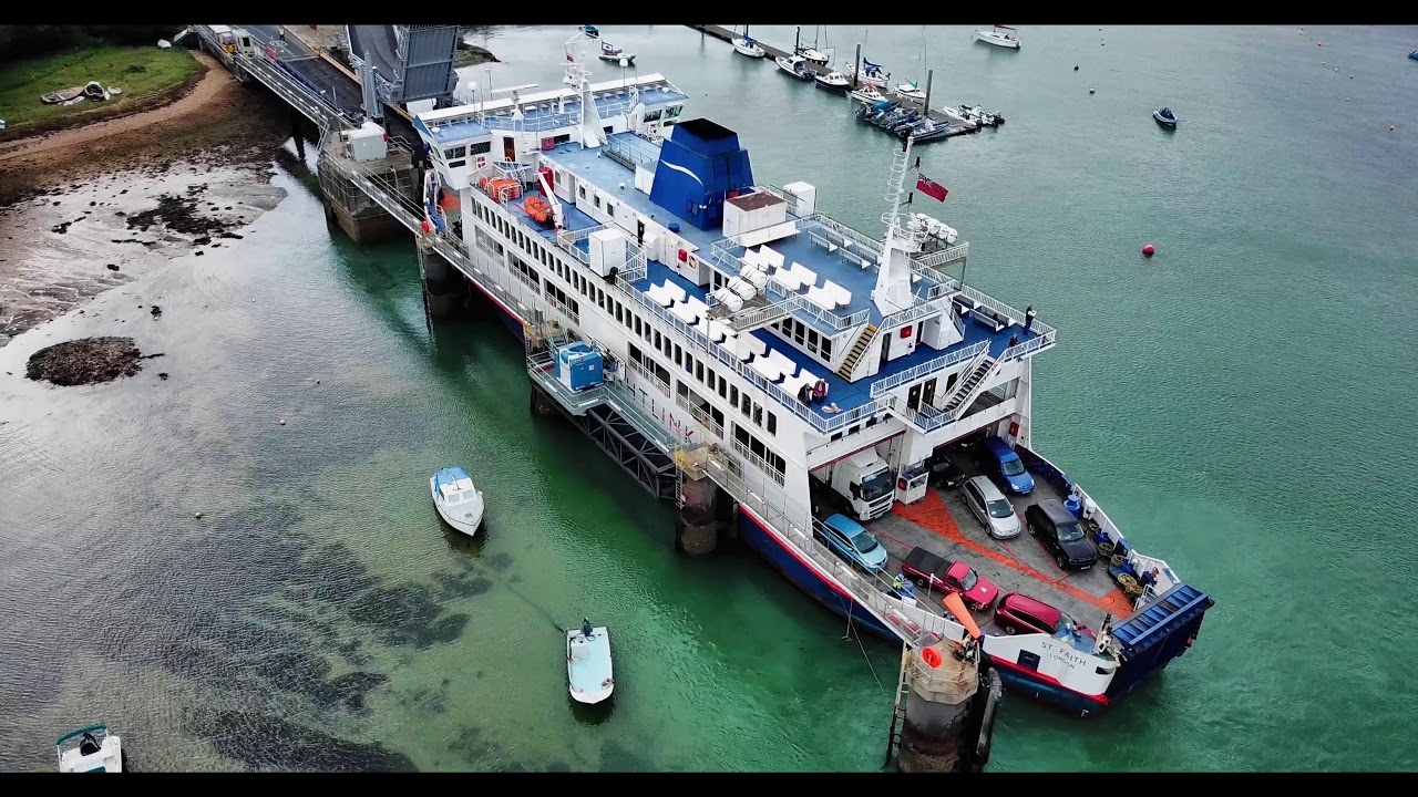 Wightlink Fishbourne Ferry Terminal - Mavic Pro