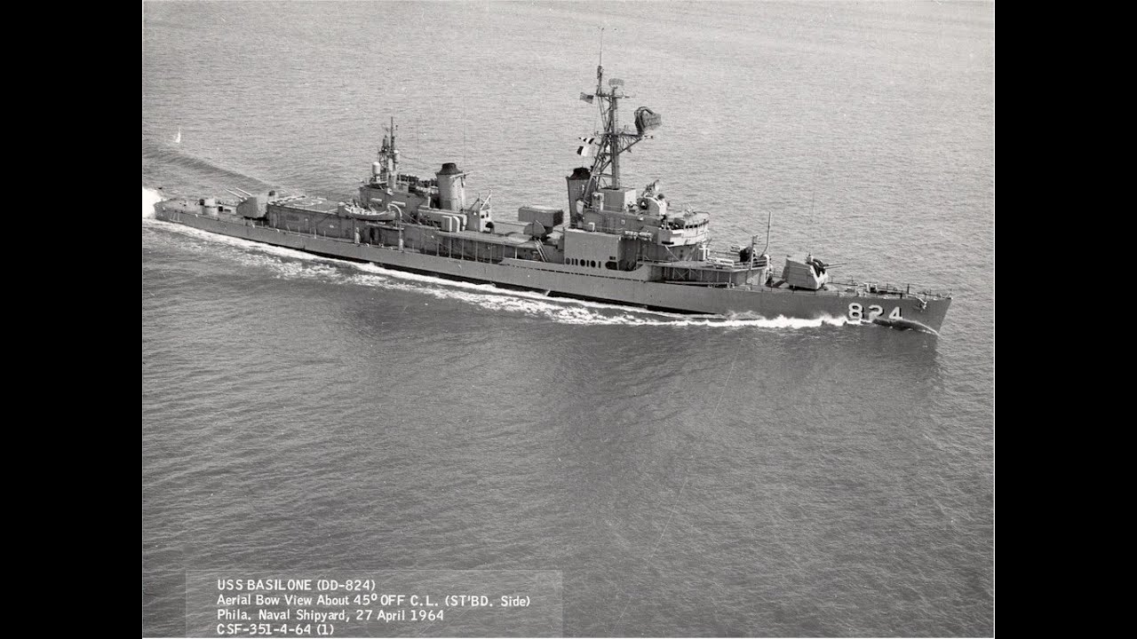 USS John Basilone DDE-824 DD-824