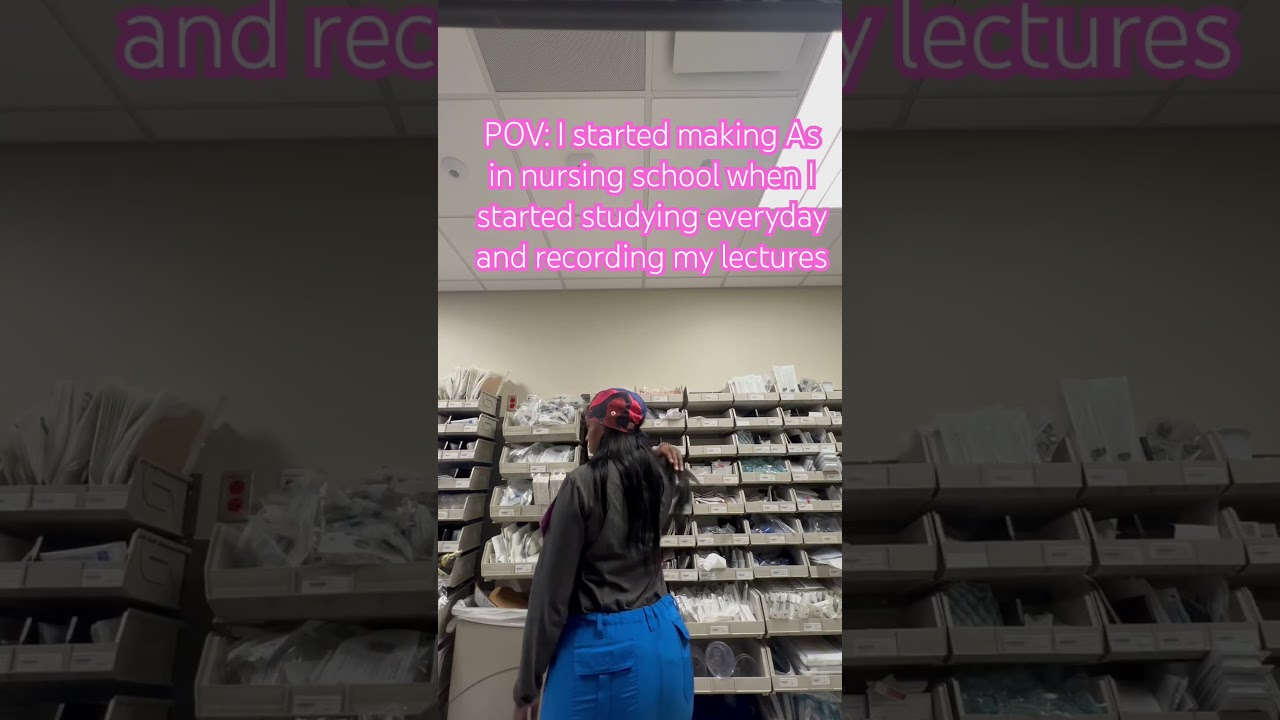 Nursing school is hard. Make sure you give yourself time to retain info 