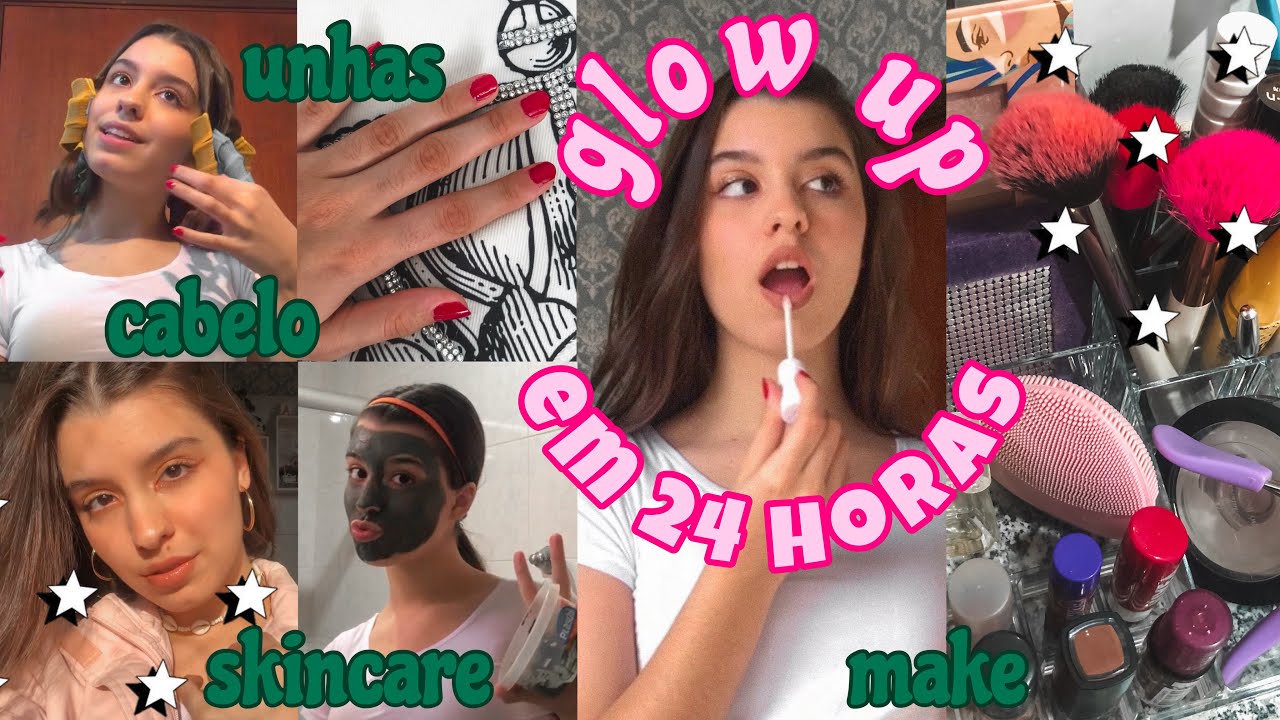 tentando ter um glow up em 1 dia!💄💇🏻‍♀️