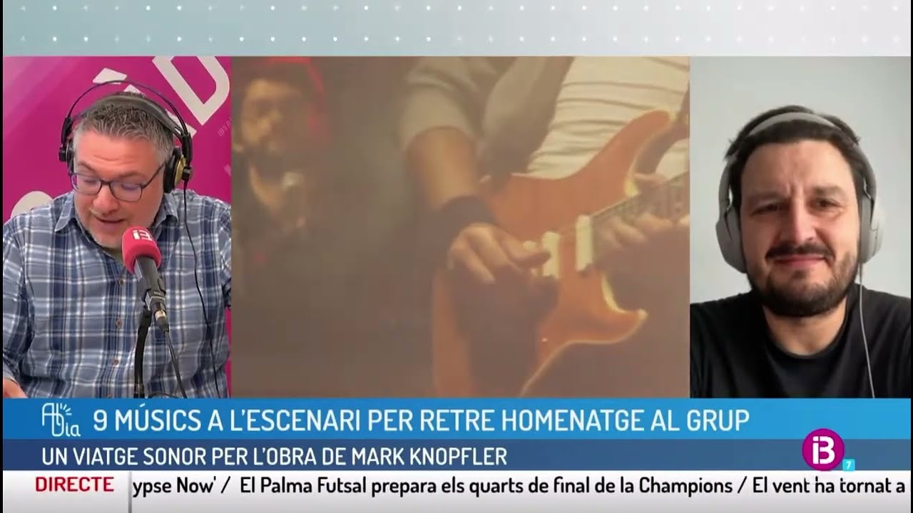 IB3 TV “Al día” - gREAT sTRAITS regresa al Auditorium de Palma