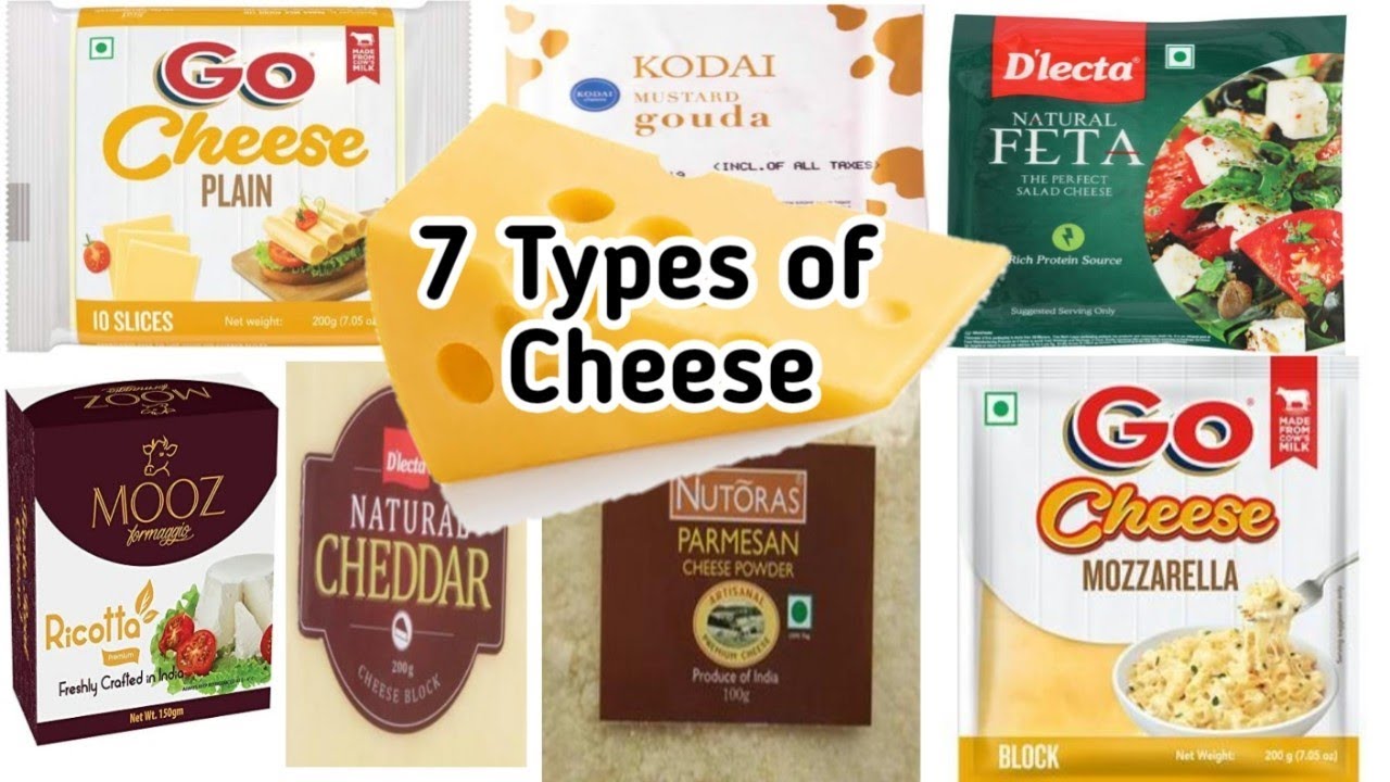 Different types of cheese | Easily available in Indian market |Learn it out  | हिंदी में