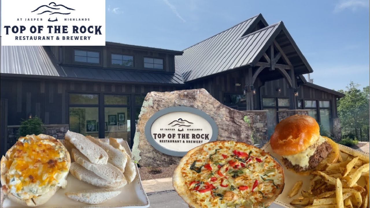 TOP OF THE ROCK | Джаспер, Теннесси | Обзор ресторанов и блюд