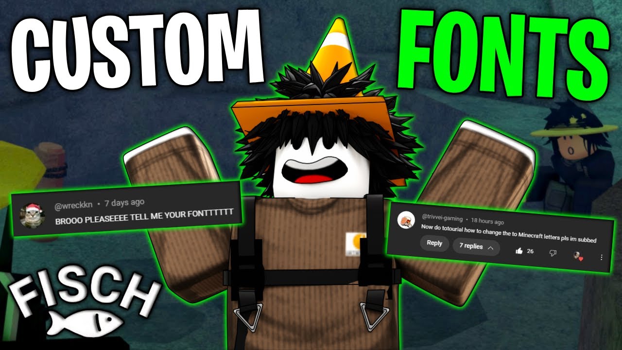 HOW TO GET CUSTOM FONTS ON ROBLOX!
