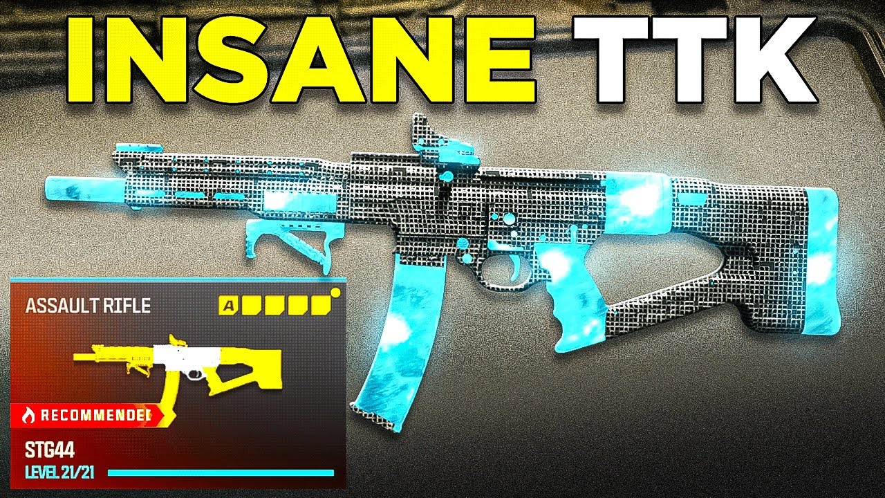 new *FASTEST KILLING* STG44 CLASS in MW3! 🔥 (Best STG44 Class Setup) - Modern Warfare 3 Warzone