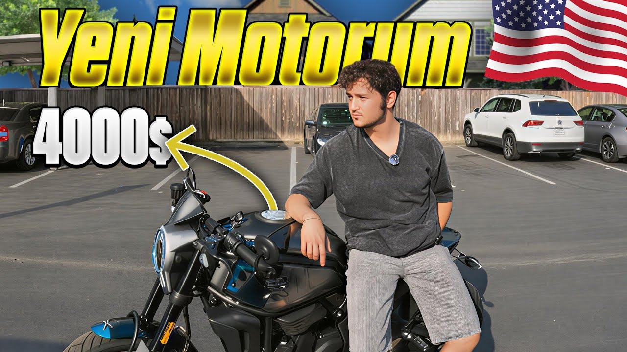 Amerika’da Motor Aldım | 2025 Amerika Motor Fiyatları & Motovlog