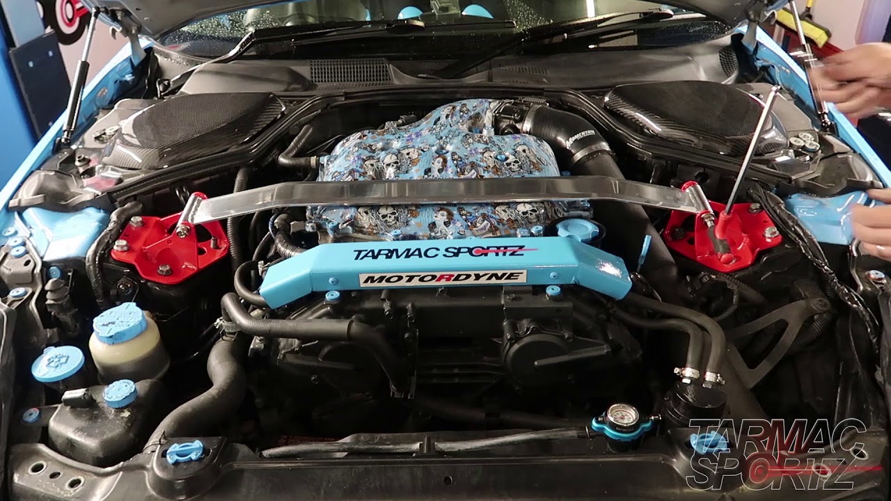 Tarmac Sportz - Nissan 350z DE Strut Braces Install Video