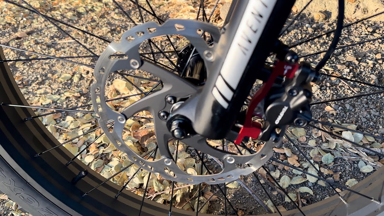 Aventon Aventure Ebike Brake Rotor Upgrade to 203mm