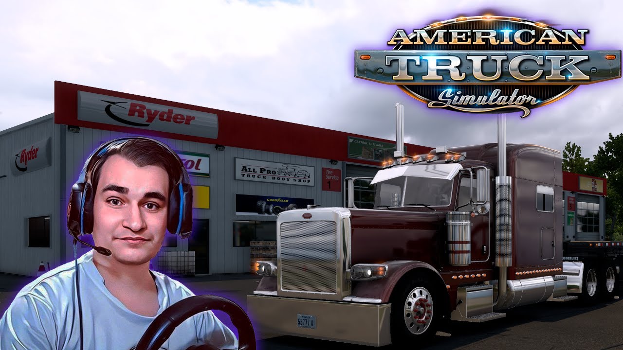 Доставка грузов по дорогам в Америке на Kenworth W900 Legacy Edition !