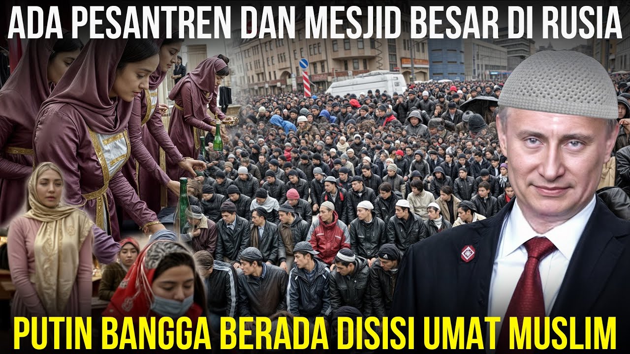 PUTIN SANGAT MEMULIAKAN ISLAM! Tentara Rusia Sekarang Banyak Muslim, Islam Di Rusia Sangat Besar