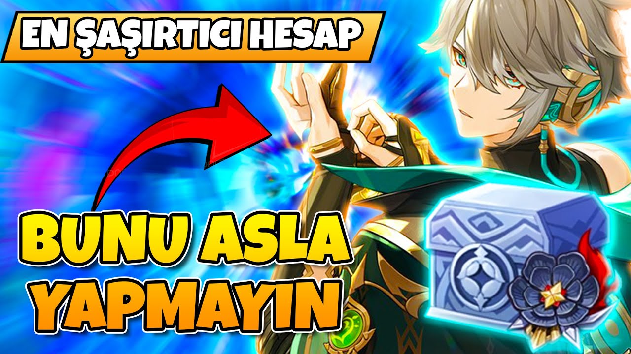 AR60 ABYSS YAPAMIYOR ??? | HESAP İNCELEME | Genshin Impact Türkçe