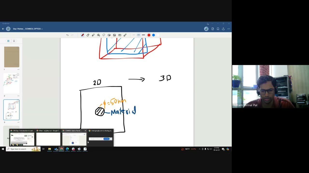 Part 1: Introduction to Optical Modeling (COMSOL Multiphysics)