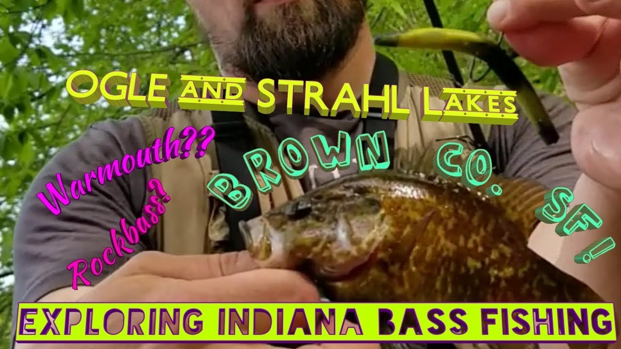 OGLE and STRAHL Lakes! (Brown Co. SF) - Exploring Indiana Bass Fishing