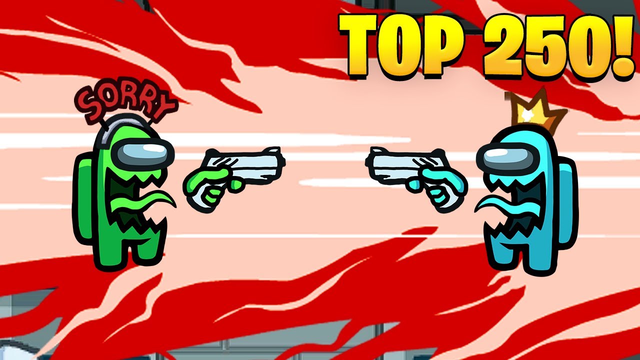 TOP 250 PERFECT TIMING IN AMONG US (Funny Moments)