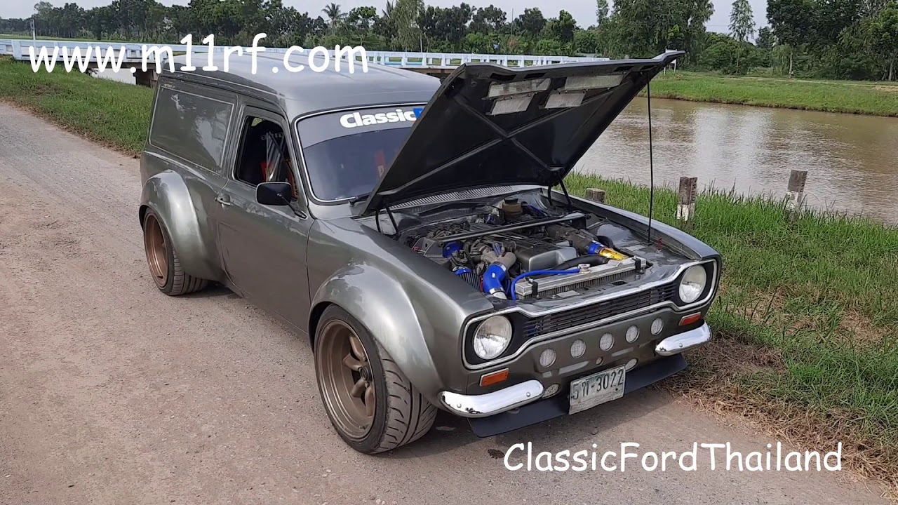 Mk1 Escort Van 2JZ GTE VVTi walk around