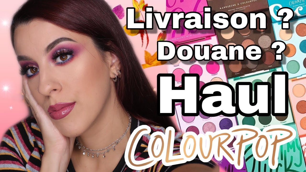 MA COMMANDE COLOURPOP !