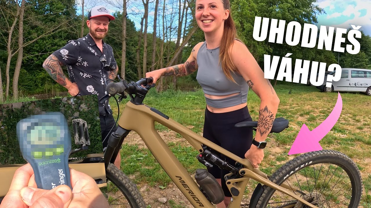 Udělal jsem soutež v bikeparku...