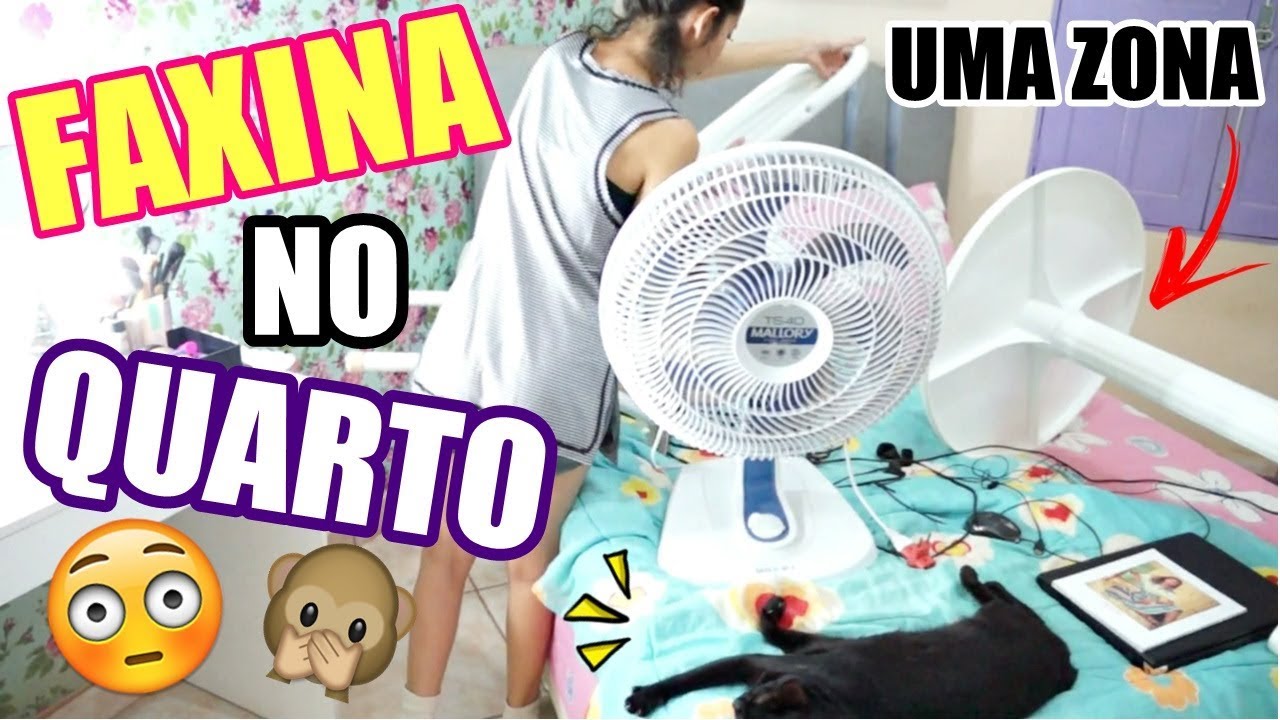 VLOG | FAXINANDO O MEU QUARTO DE MADRUGADA