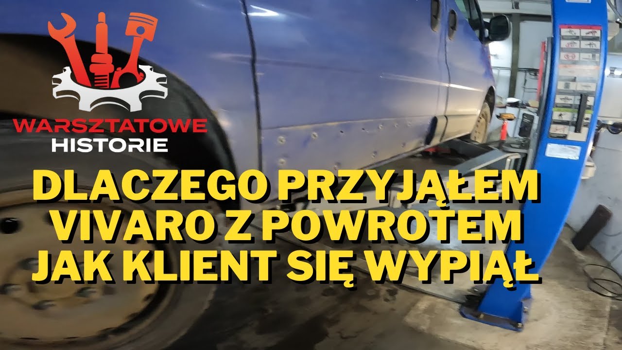 vivaro wróciło z innego warsztatu jeszcze bardziej uszkodzone