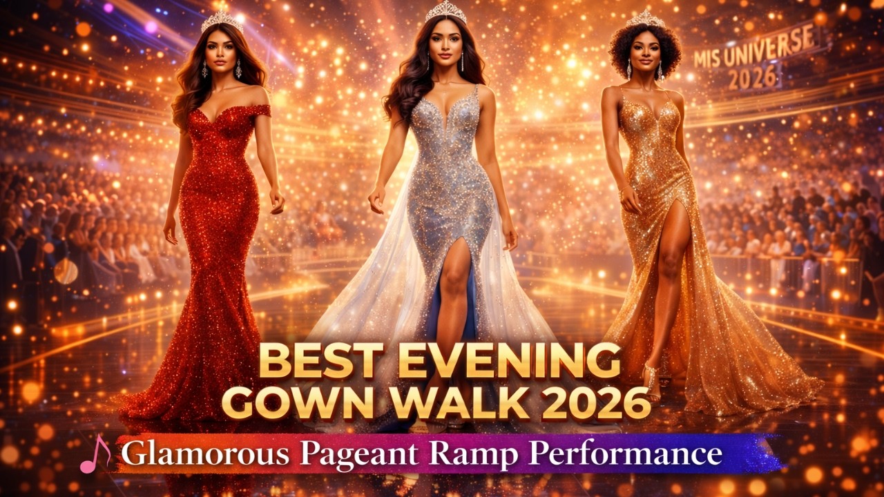 Best Evening Gown Walk 2026 — Glamorous Pageant Ramp Performance I Beauty Pageant Music