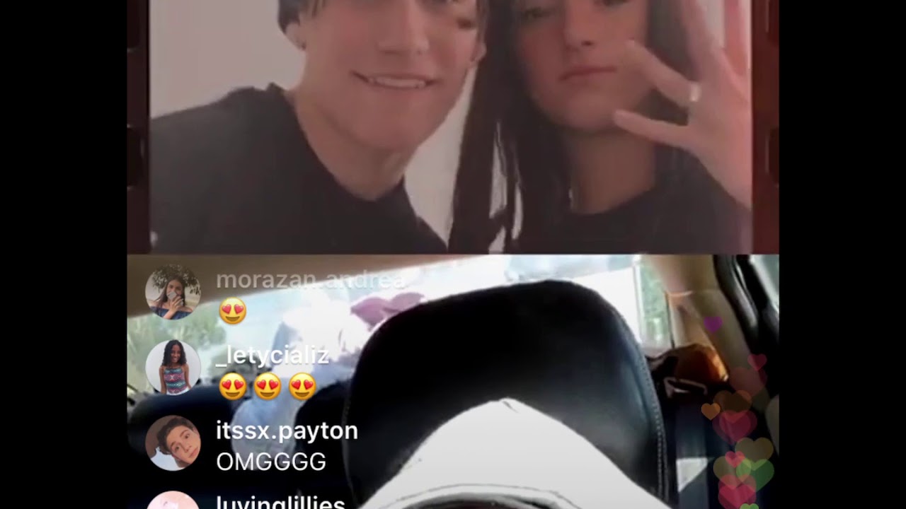 Chase Hudson, Charli and Dixie D'Amelio, Addison Sterling Live | Lilhuddy IG live 25.01 Part 2